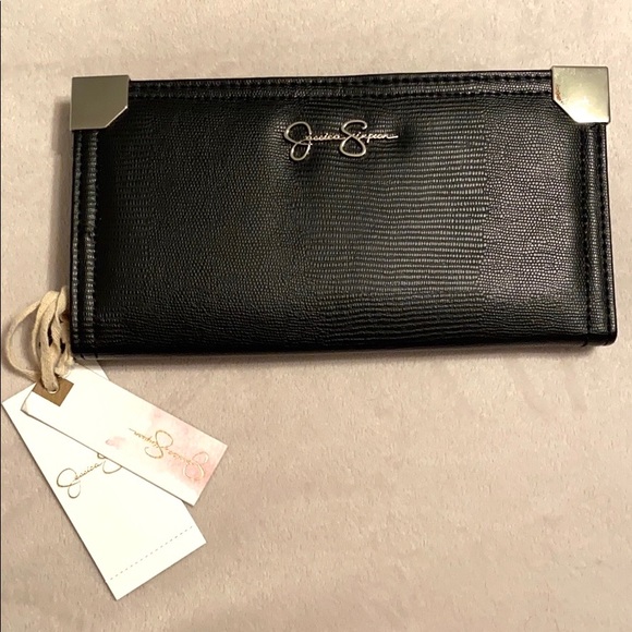 Jessica Simpson Handbags - NEW! | Jessica Simpson Frankie Black Wallet
